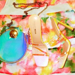 FASHION NOVA Iridescent Heels